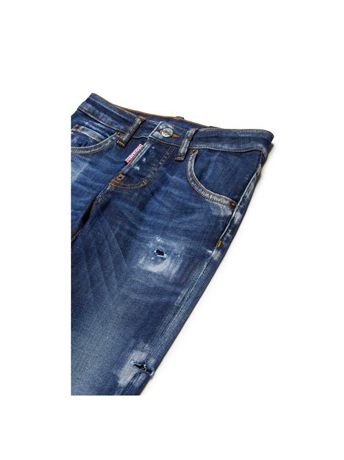 Pantalone, bambina, logato. DSQUARED2 | DQ0239 D0A9HDQ01